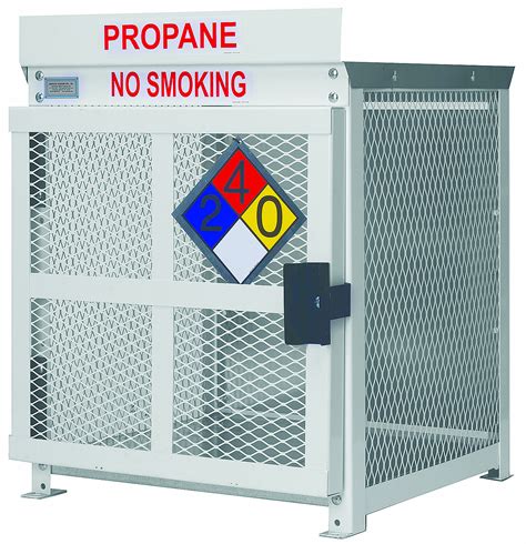 Four Cylinder Propane Cage - 20lb Grill Tank Propane Cage