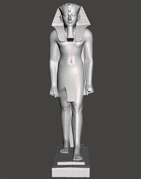 Pharaoh Thutmose III Statue 3D Printed Egyptian Replica. - Etsy