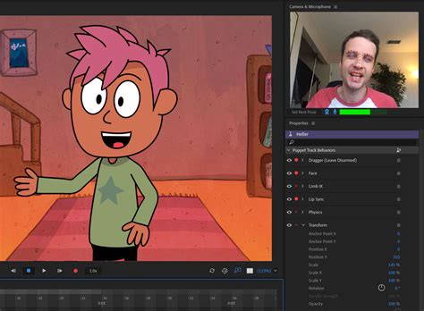 Real-Time Animation Software Adobe Character Animator Adds New Features In Public Beta