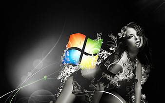 Windows 7 Ultimate Black Wallpaper