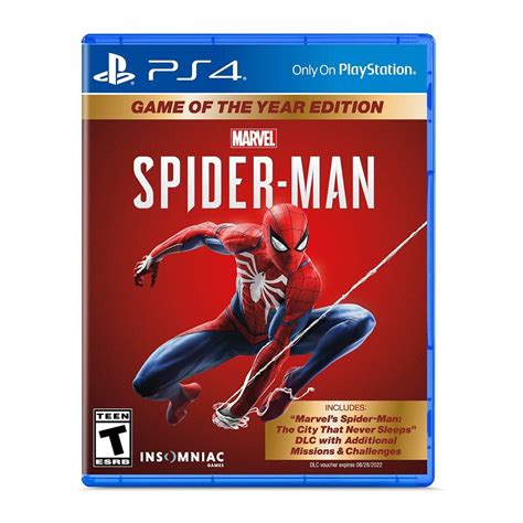 Marvel's Spiderman Game of the Year Edition PS4 (New) - Zozila