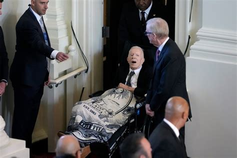 Rosalynn Carter memorial: Jimmy Carter, Joe Biden among mourners