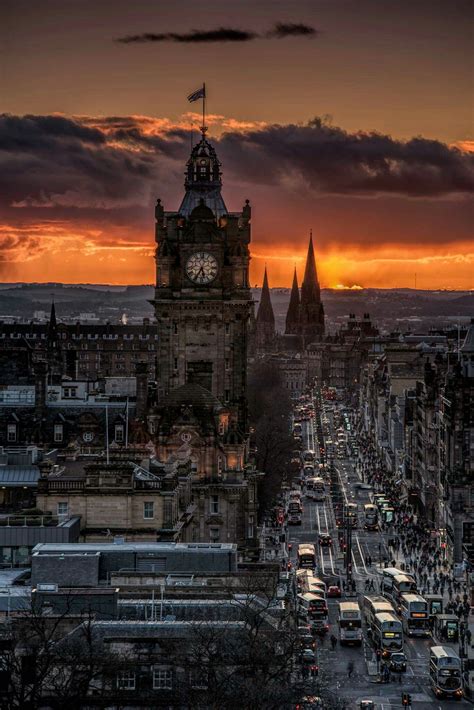 Edinburgh | Edinburgh scotland, Edinburgh, Sunset views