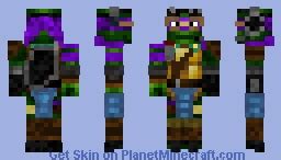 Teenage Mutant Ninja Turtles Movie 2014: Donatello Minecraft Skin