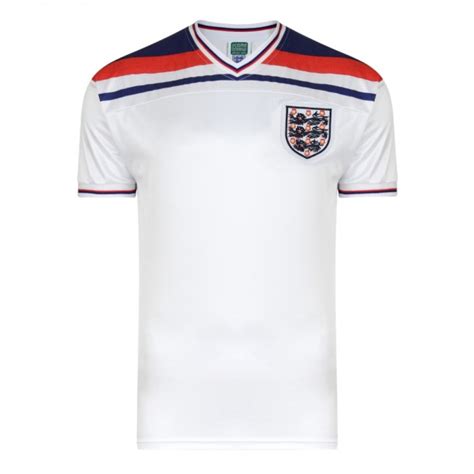 England 1982 World Cup Finals Retro Shirt - Retro England Shirts