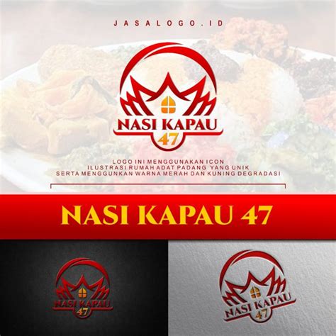 Jasa Desain Logo Warung Masakan Padang - Jasalogo.id