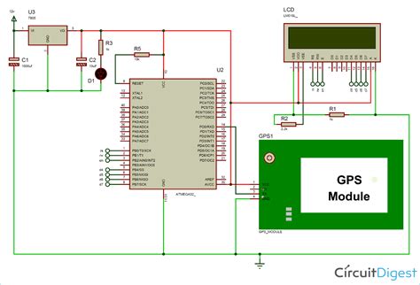 GPS module (uBlox Neo 6M) Interfacing with AVR Microcontroller Atmega16/32