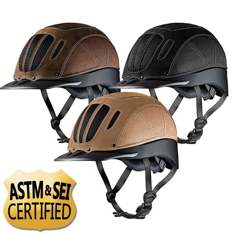 Equestrian Sports Troxel Rebel Low Profile Western Riding Helmet SEI ...