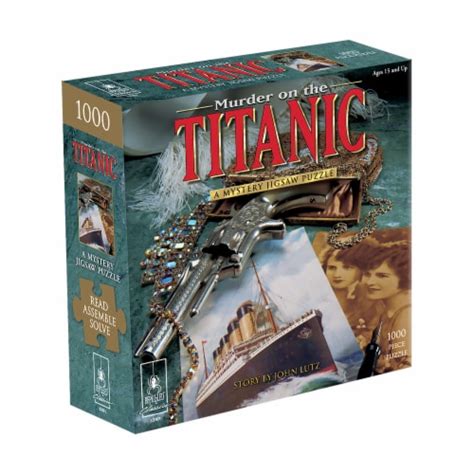 University Games Murder on the Titanic Classic Mystery Jigsaw Puzzle, 1000 pc - King Soopers