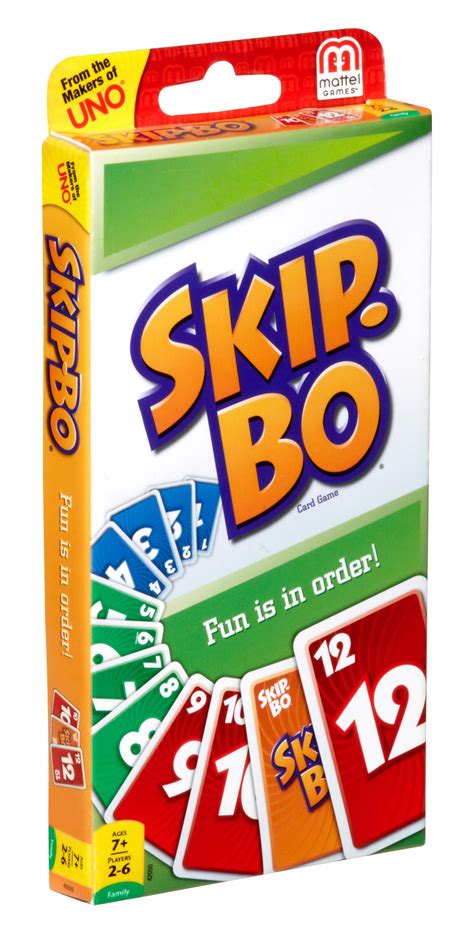 Amazon.com: SKIP BO Card Game: International Games: Toys & Games