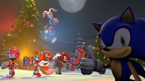 Christmas Sonic Wallpapers - Wallpaper Cave