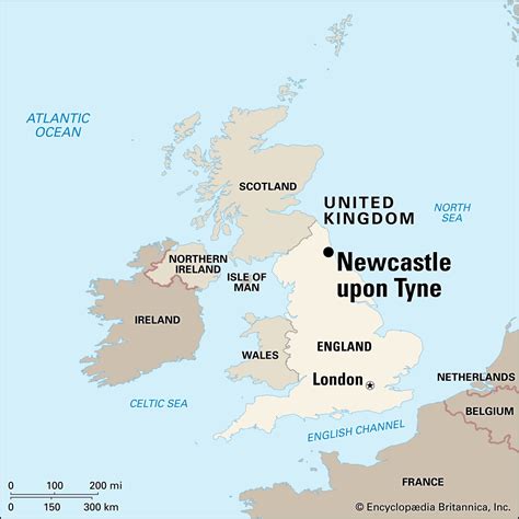 Newcastle Map