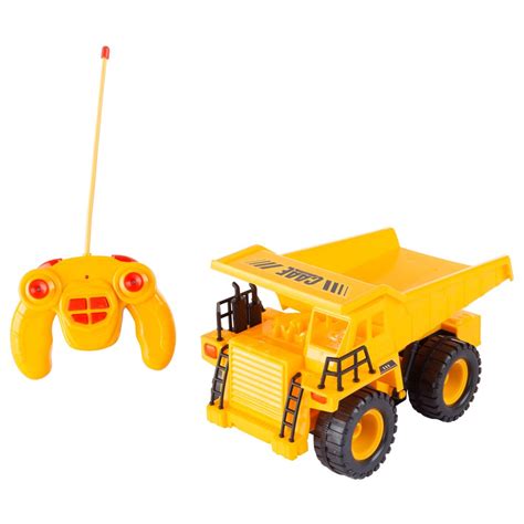 Remote Control Dump Truck– 1:22 Scale, Fully Functional RC Construction ...