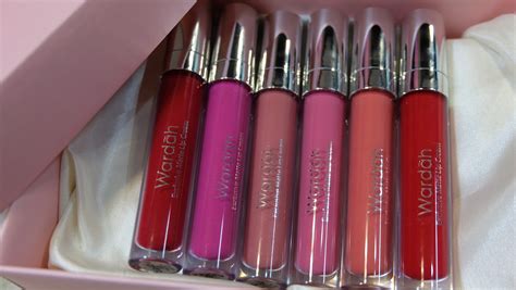 REVIEW WARDAH EXCLUSIVE LIP CREAM - Full swatches 6 Shades - Kania Dachlan