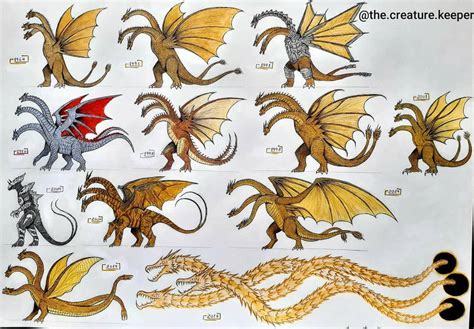 King Ghidorah (1964 - 2019) by rudy0081 on DeviantArt