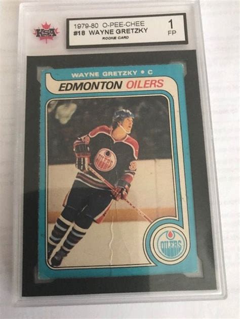 Wayne Gretzky Authentic Rookie Card Graded 1 by KSA Note | Etsy