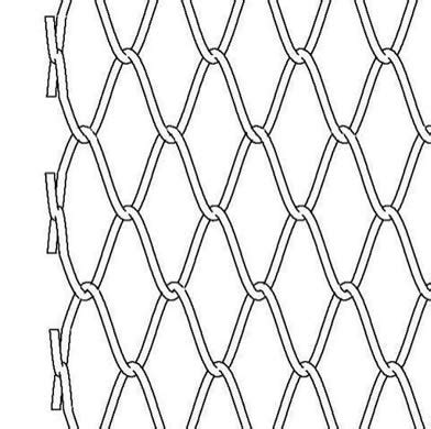 Chain Link Conveyor Belt - Common and Reinforced Type