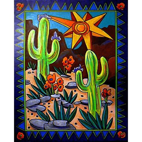 painting of cactus - Google Search | Mexican paintings, Mexican art ...