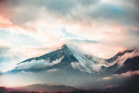 Mountain Surrounded With Fog · Free Stock Photo