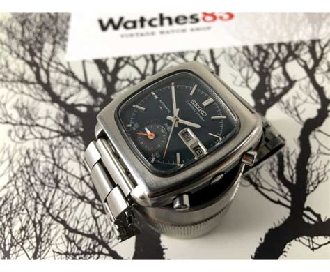 Seiko MONACO Ref 7016-5001 Vintage automatic chronograph Cal 7016 *** SPECTACULAR