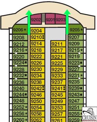 Carnival Elation Room Chart | Labb by AG