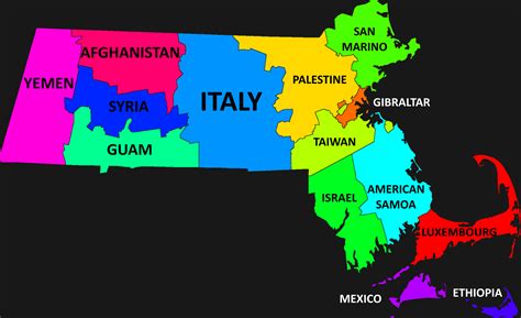 Massachusetts Population Density - Massachusetts Population, Example ...