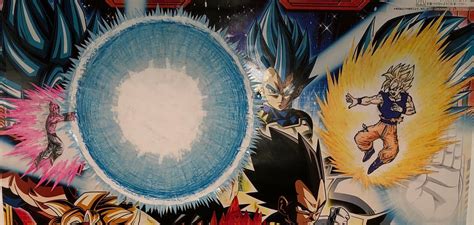 Goku vs Kid Buu spirit bomb by zachjacobs on DeviantArt