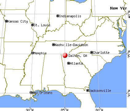 Dalton, Georgia (GA) profile: population, maps, real estate, averages ...