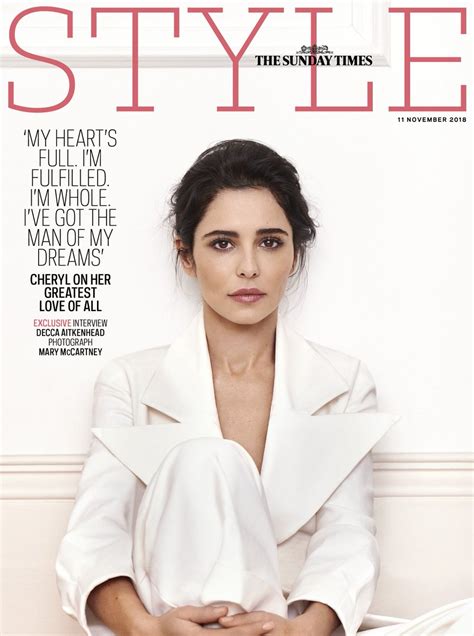 Sunday Times Style Magazine November 2018: CHERYL Cover And Exclusive ...