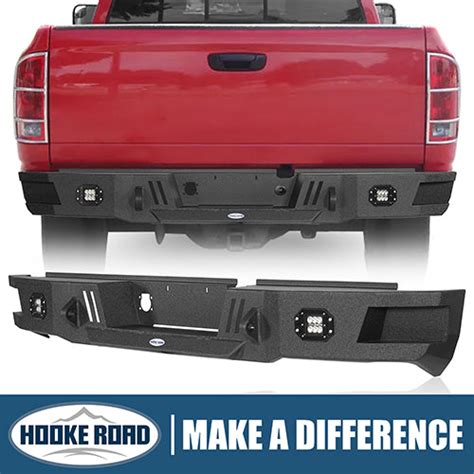 2003-2005 Dodge Ram 2500 Rear Bumper Guard Protector - HookeRoad ...