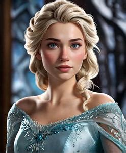 Adult Elsa Costume Frozen 2 Free Face Swap ID:1415349