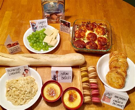 Disney Movie Dinner Recipes