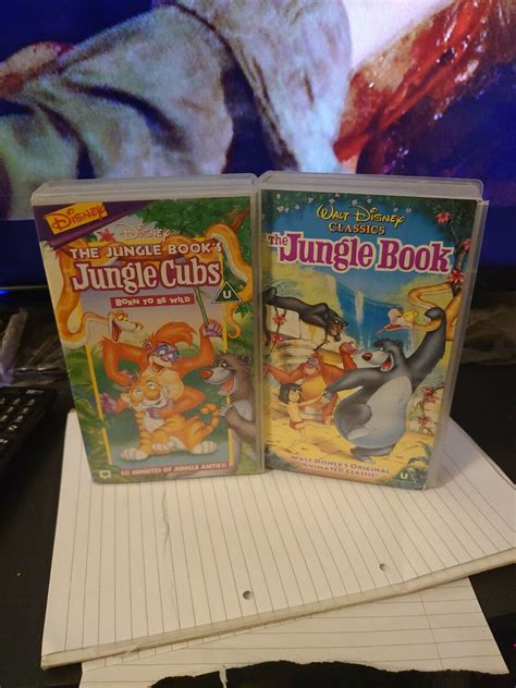 The Jungle Book's Jungle Cubs - Born To Be Wild Disney VHS + THE JUNGLE BOOK 5017182676928 | eBay