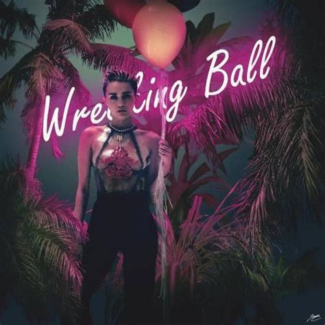 Wrecking Ball Miley Cyrus Album Cover