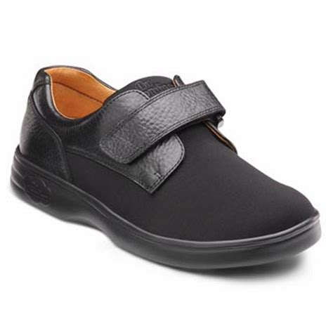 Dr. Comfort Annie-X Women's Casual Shoe: 7 Wide (W/2E) Black Velcro - Walmart.com