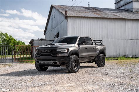 Gray Dodge Ram Ledge 6 TRX Wheels | WELD Wheels