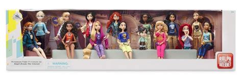 Disney Store Princess Comfy Squad full doll set with 15 dolls including ...