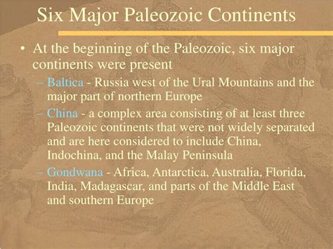 PPT - Early Paleozoic Earth History PowerPoint Presentation, free ...