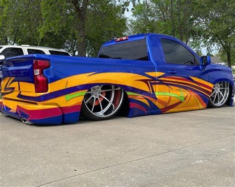 Pin by Terrance Coleman on custom an Classic trucks | Dropped trucks, Mini trucks, Chevy trucks