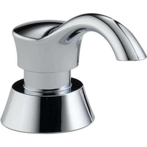 Delta Chrome Finish Pilar Collection Single Handle Kitchen Faucet with ...