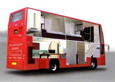 Double-decker living (With images) | Bus living, Bus interior, Bus house