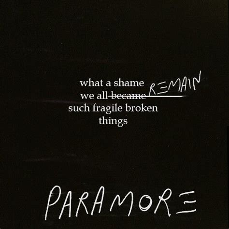 Paramore quote Paramore Quotes, Paramore Lyrics, Cool Lyrics, Lyric ...