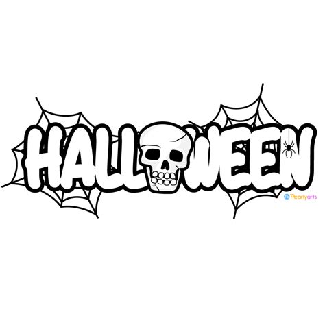 FREE Halloween Word Clipart (PNG file)| Pearly Arts