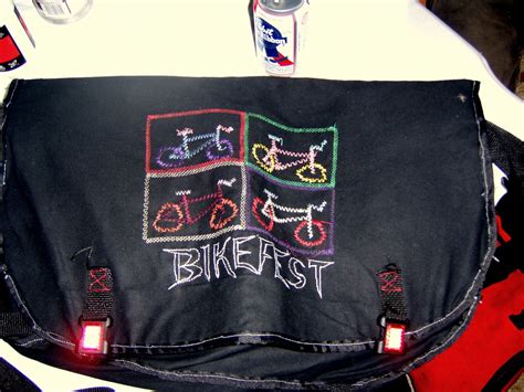 Rag Doll Bags: Bikefest messenger bag | My friend Jessie has… | Flickr