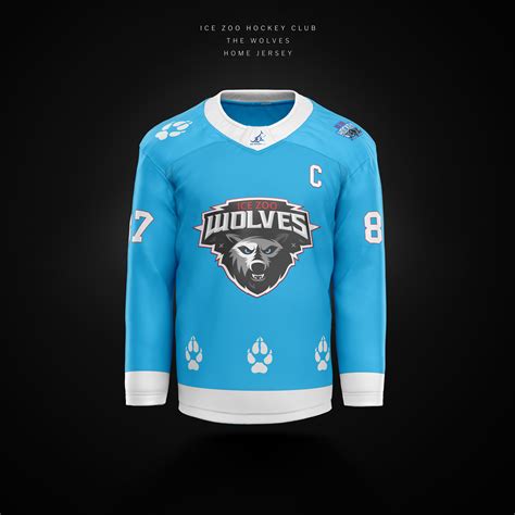 Wolves Home Jersey - Ice Zoo Hockey Club