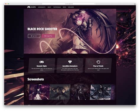 Game Website Templates