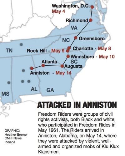 Anniston’s Freedom Riders National Monument honors those who made the trip | News | newsaegis.com