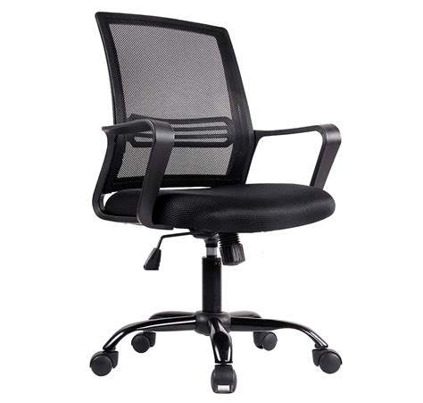 SMUGDESK 250 lb Office Chair, Ergonomic Desk Chair Adjustable Arms Mesh Back Computer Chair With ...