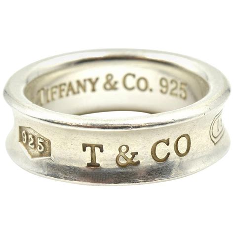 Tiffany and Co. Sterling Silver 1837 Ring at 1stDibs | tiffany and co 1837 ring 925, tiffany ...