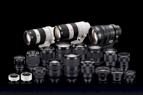 Sony expected to release six new lenses in 2023